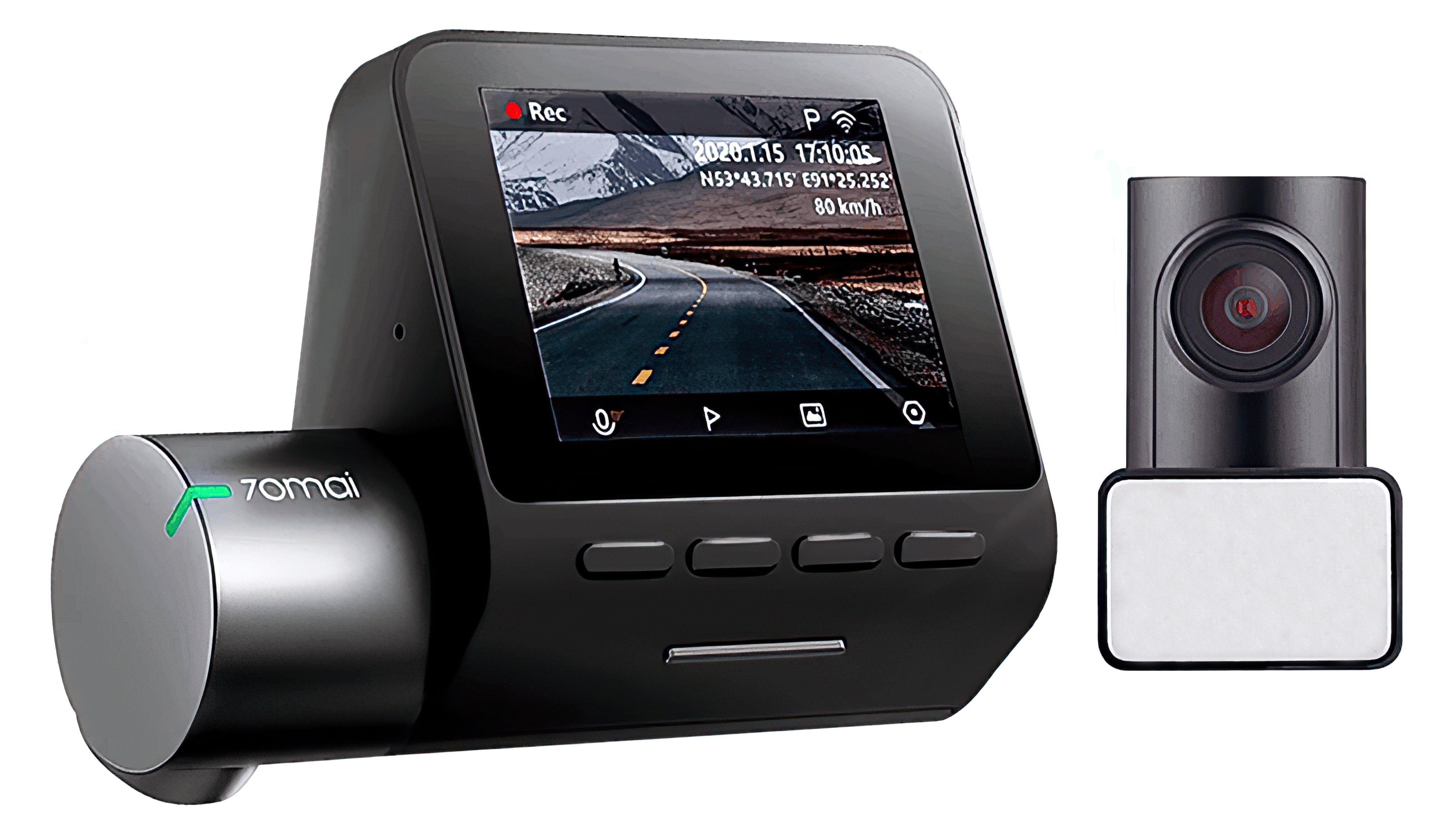 Купить Xiaomi 70mai Dash Cam Pro+ A500S-1 + Rear Cam RC06 Set