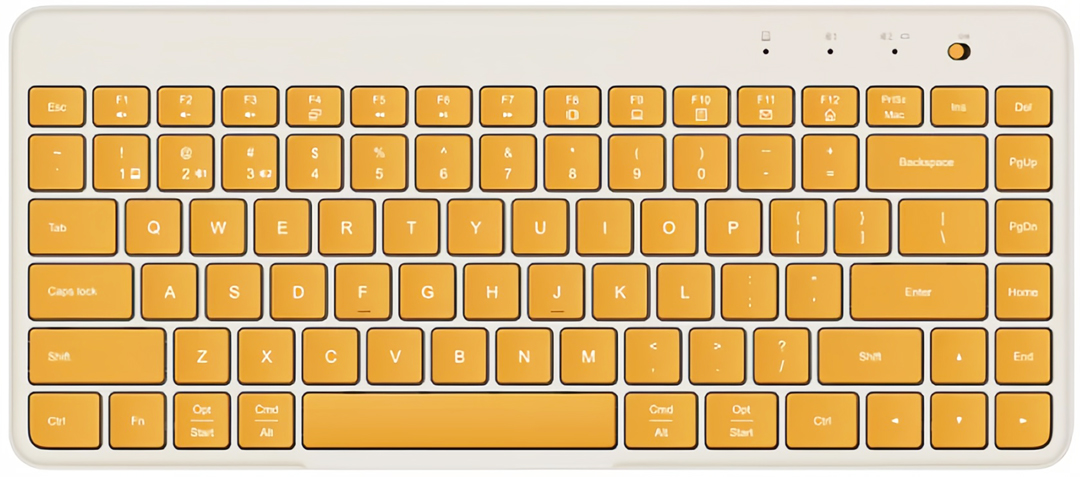 Купить Xiaomi Mi Portable Dual Mode Keyboard (XMBXJP01YM) Beige