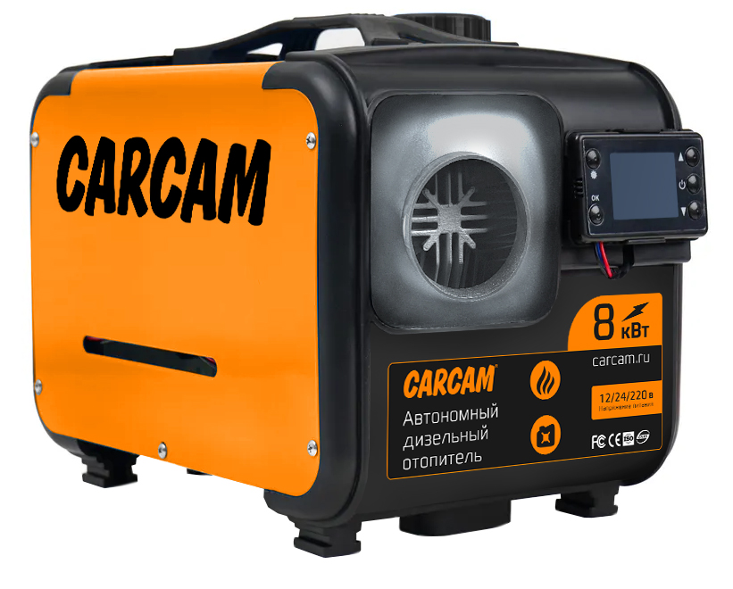 Купить CARCAM Diezel Heater 8KW 12/24/220 Aluminum One Hole (ССDHA11)