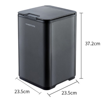 Купить Xiaomi Ninestars Waterproof Sensor Trash Can 10L Black (DZT-10-35S)