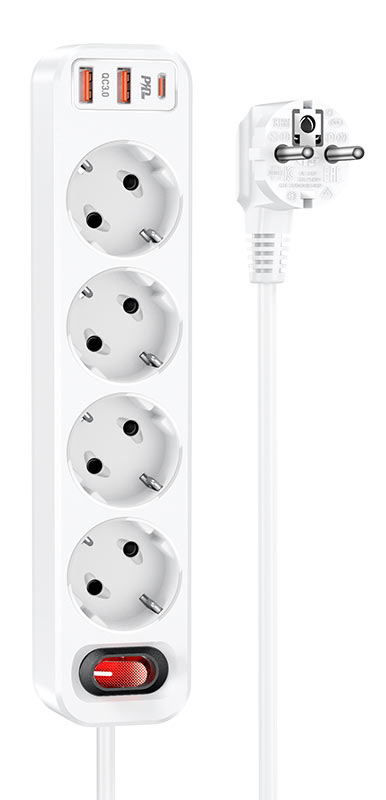 Купить Hoco NS1 Aura 4-Bit PD20W EU / GER White