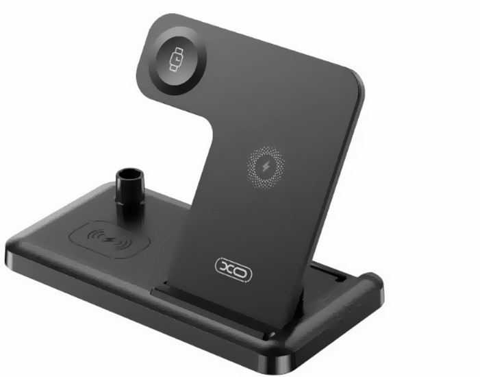 Купить XO 4-in-1 Foldable Wireless Charging Holder (XO-WX033) Black