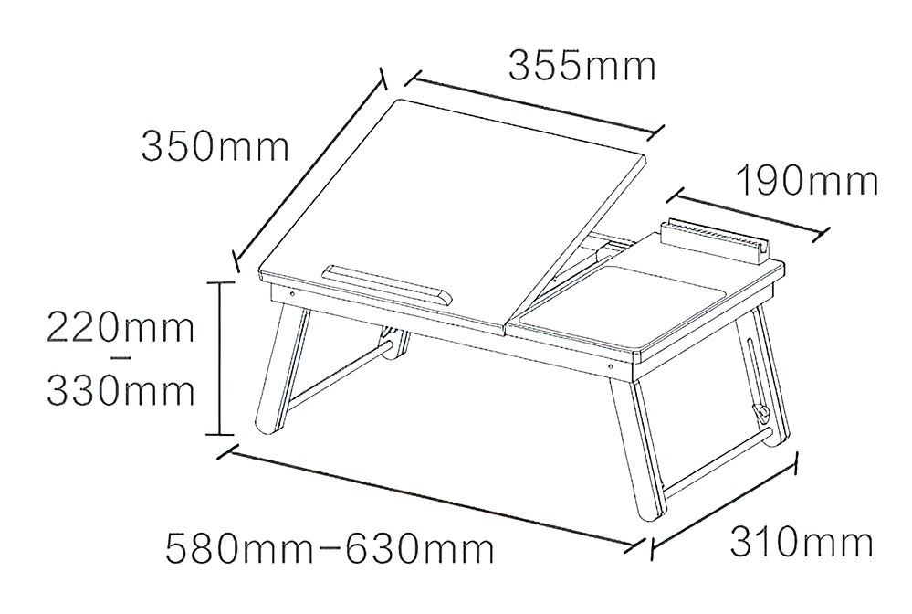 Купить Xiaomi IZW Orange House Multifunctional Folding Computer Desk