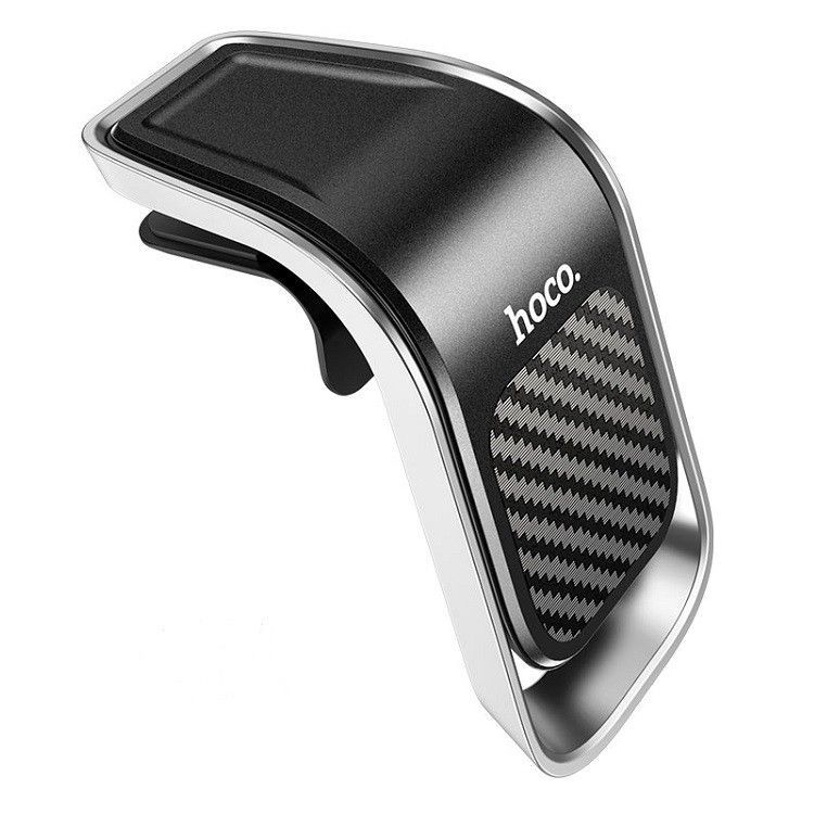Держатель авто магнитный Hoco CA74 Black Silver для телефона