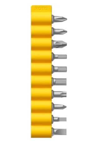 Купить Xiaomi Hoto Screwdriver Bit Set 25mm 10шт (QWLSD002)