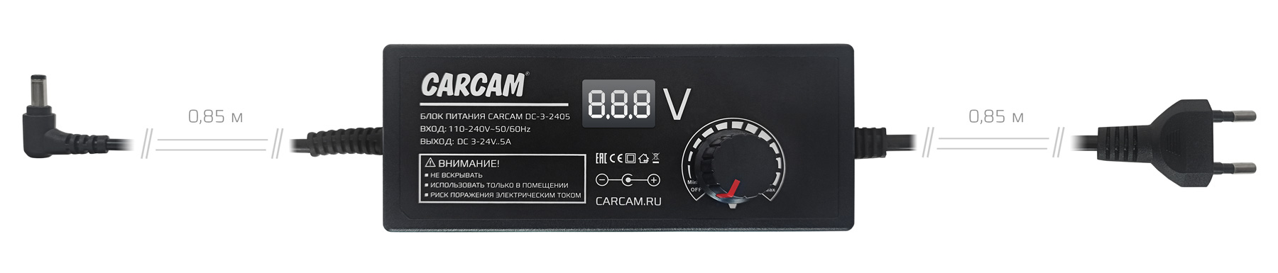 Купить CARCAM DC-3-2405