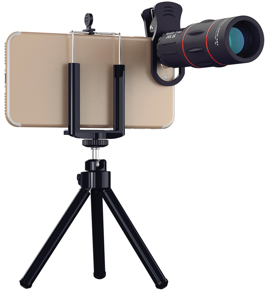 Купить Apexel 18X Telephoto Lens With Tripod (T18XZJ)