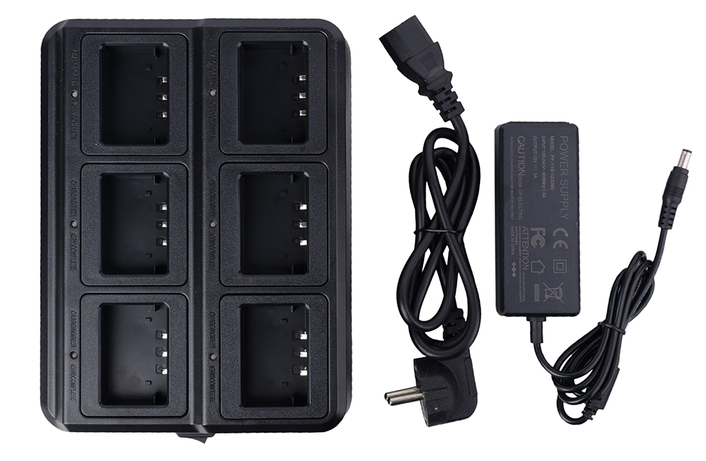 Купить Зарядное устройство для 6 раций Baofeng UV-5R, DM-5R