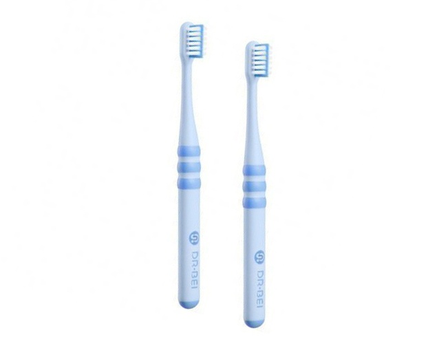 Купить Xiaomi Dr. Bei Toothbrush (2 шт) - Blue