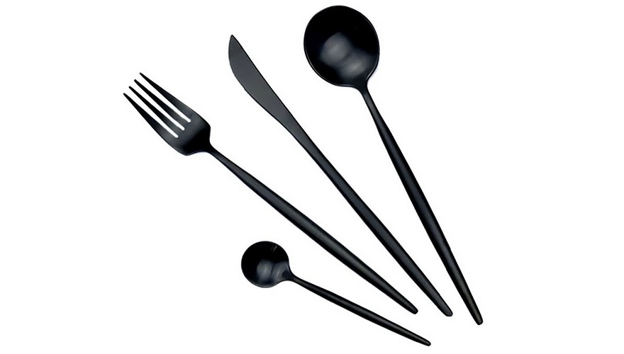Купить Xiaomi Maison Maxx Modern Flatware Set Black
