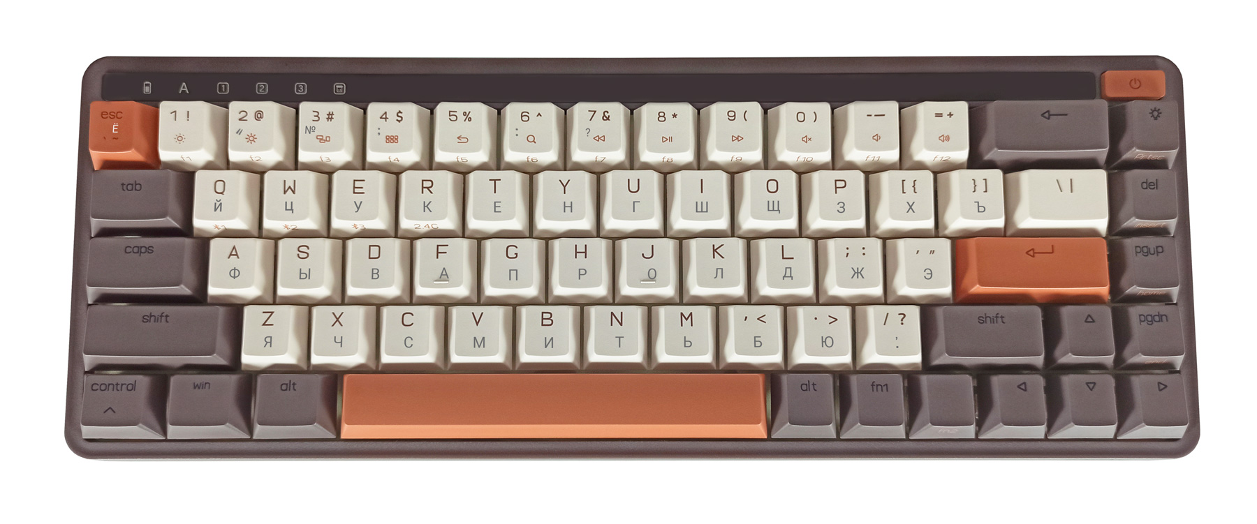 Купить Xiaomi MIIIW ART Series Mechanical Keyboard (MWMKB01) Coffee Bean