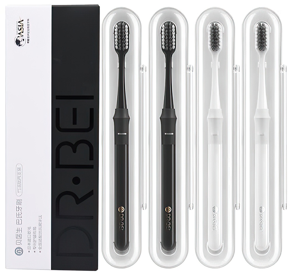 Купить Xiaomi Dr.Bei Toothbrush Bamboo Version Soft (4 шт.)