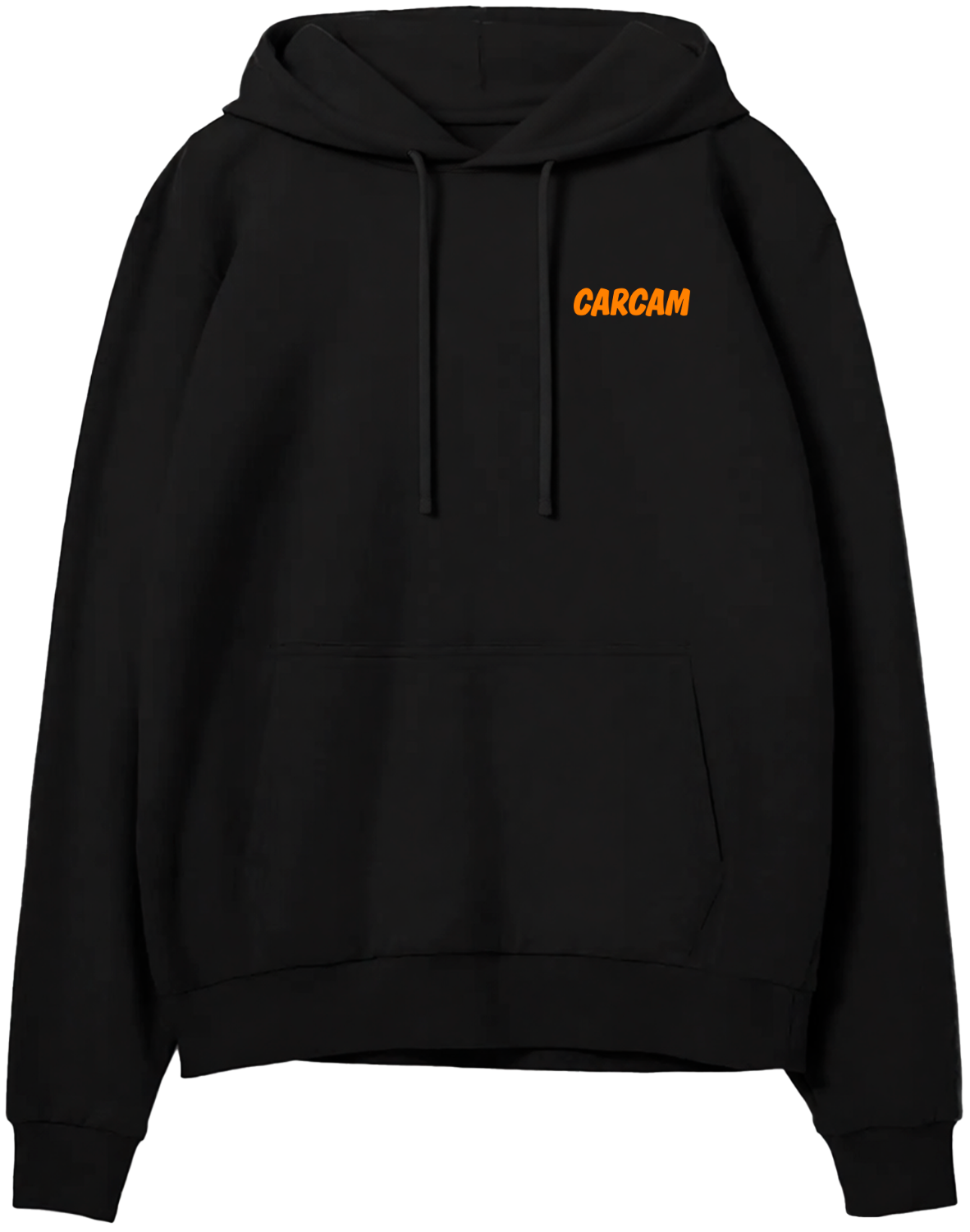 Купить Carcam Худи c капюшоном чёрное XXL
