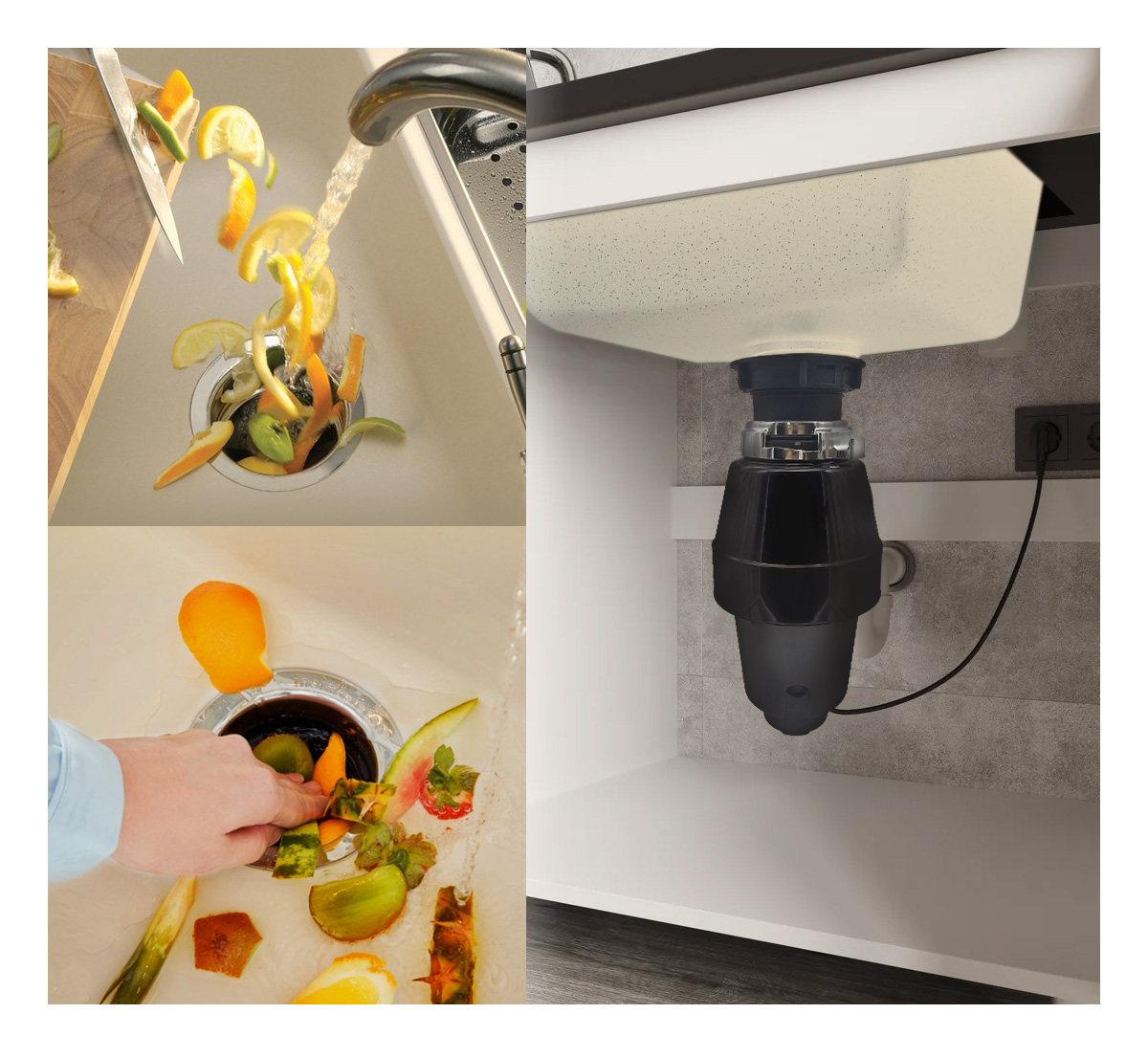 Купить SUNTEK Kitchen Food Waste Disposer (XM375BR)