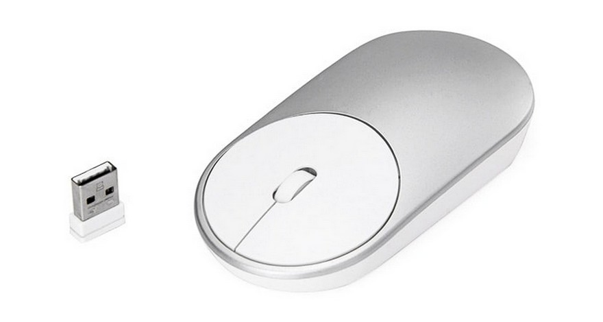Купить Xiaomi Mi Portable Mouse Silver (XMSB02MW)