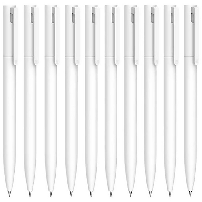 Xiaomi Mi Gel Ink Pen Black (10шт) (MJZXB01WC) Набор Ручек 