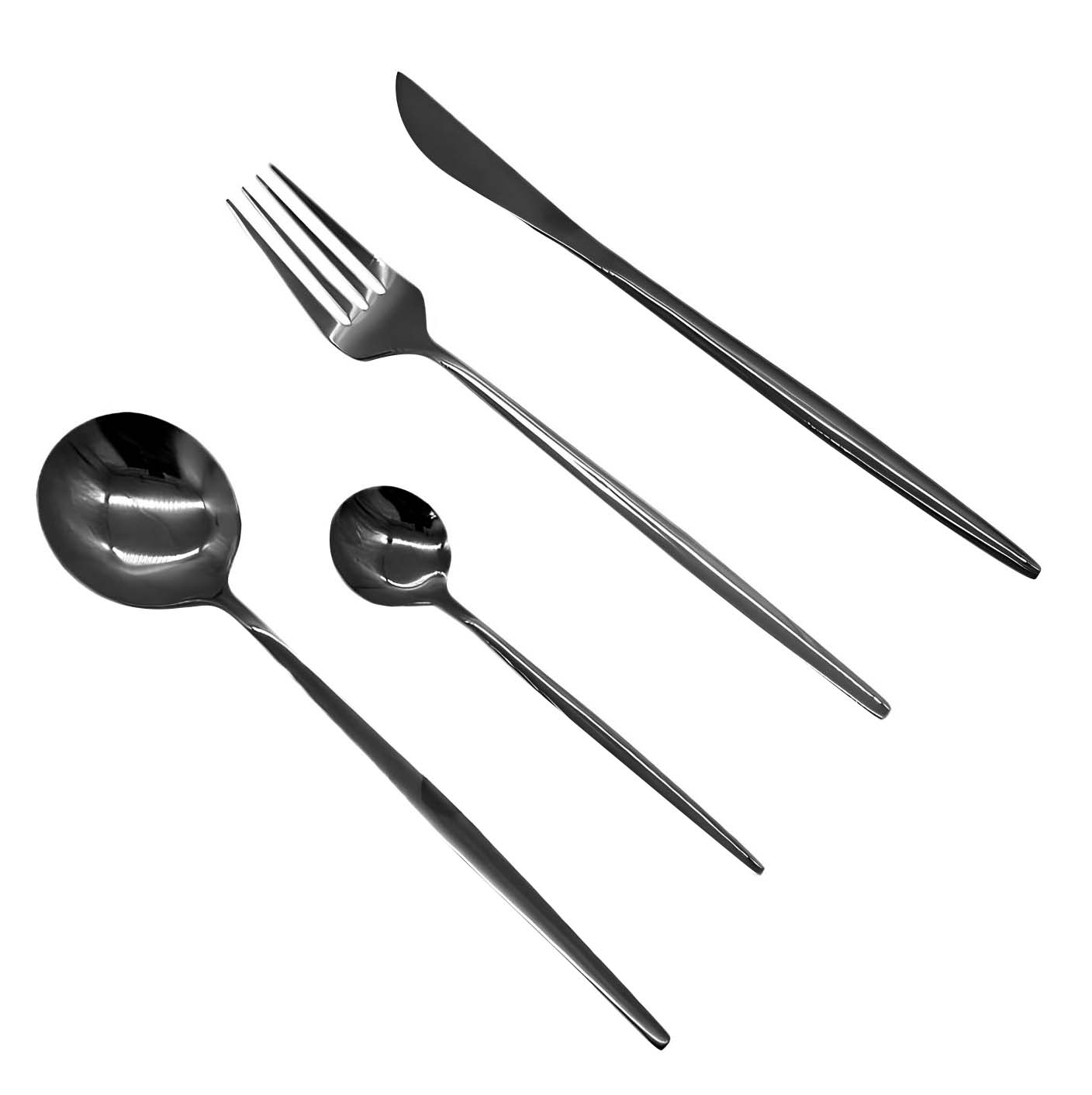 Купить Xiaomi Maison Maxx Modern Flatware Set Black