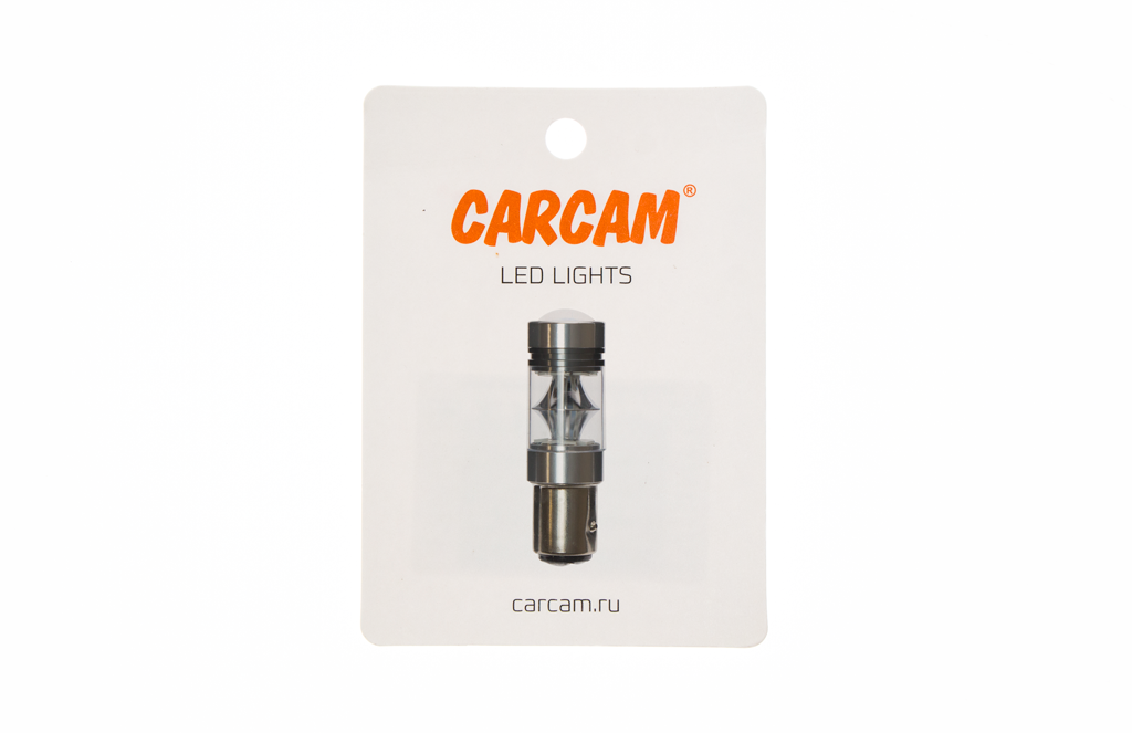 Купить CARCAM PY21/5W-1157-30W-2325 красный свет