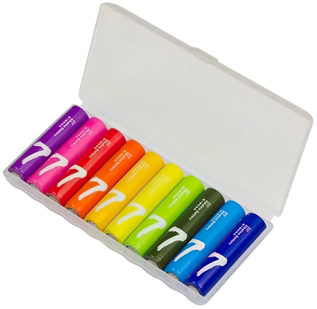 Купить Xiaomi ZMI ZI7 Rainbow AAA batteries (10 шт.)