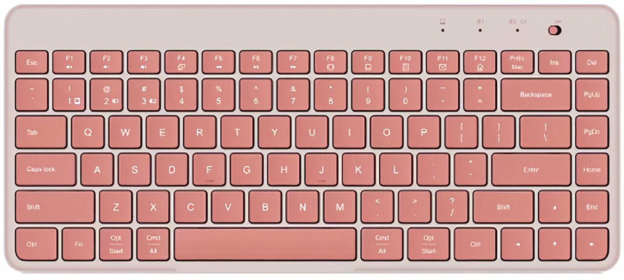 Купить Xiaomi Mi Portable Dual Mode Keyboard (XMBXJP01YM) Pink