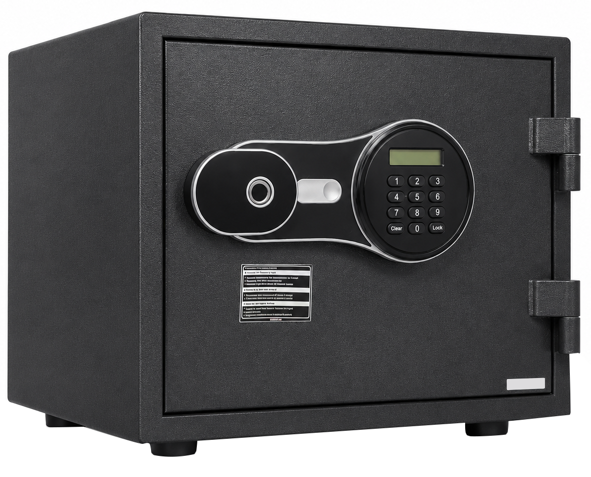 Купить CARCAM Smart Fingerprint Fireproof Safe Box (CC350EDP) Black