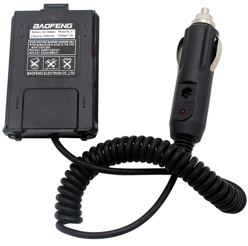 Купить Адаптер питания от прикуривателя для BAOFENG UV-5R