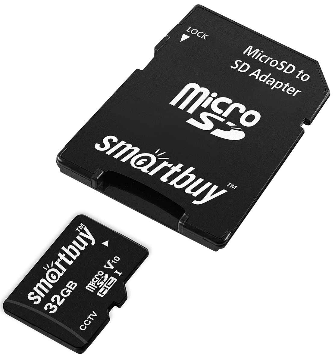 Купить SmartBuy microSDHC 32Gb Class10 U1 V10 (SB32GBSDCCTV)