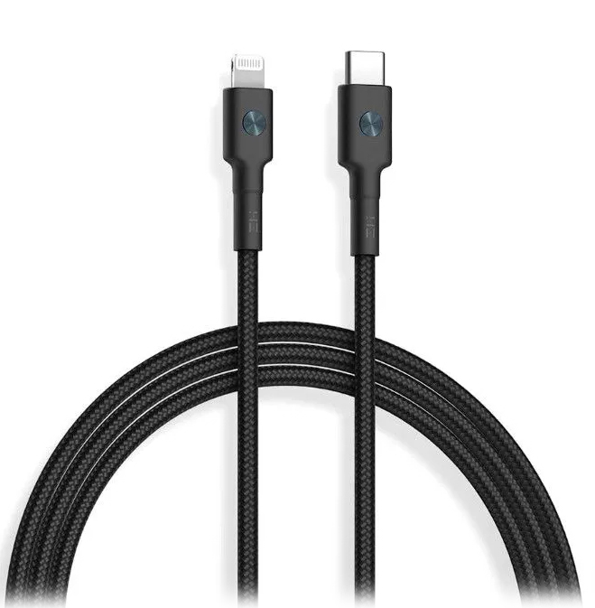 Купить Кабель Type-C/Lightning ZMI MFi 100cm Черный (AL873K)