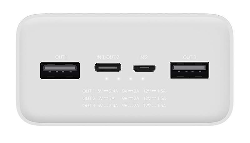 Купить Xiaomi Mi Power Bank 3 30000 mAh White (PB3018ZM)