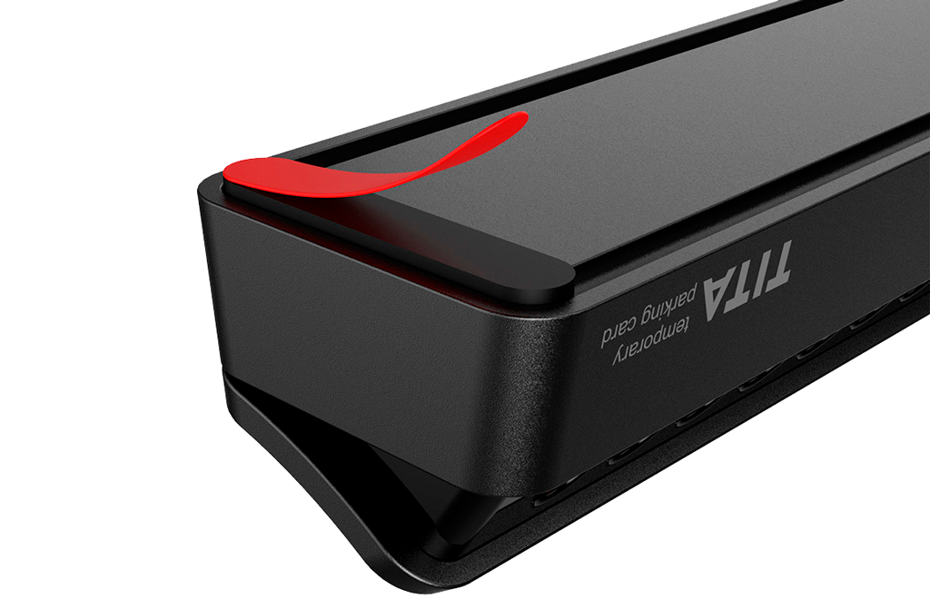 Купить Xiaomi Bcase TITA Temporary Parking Card Black