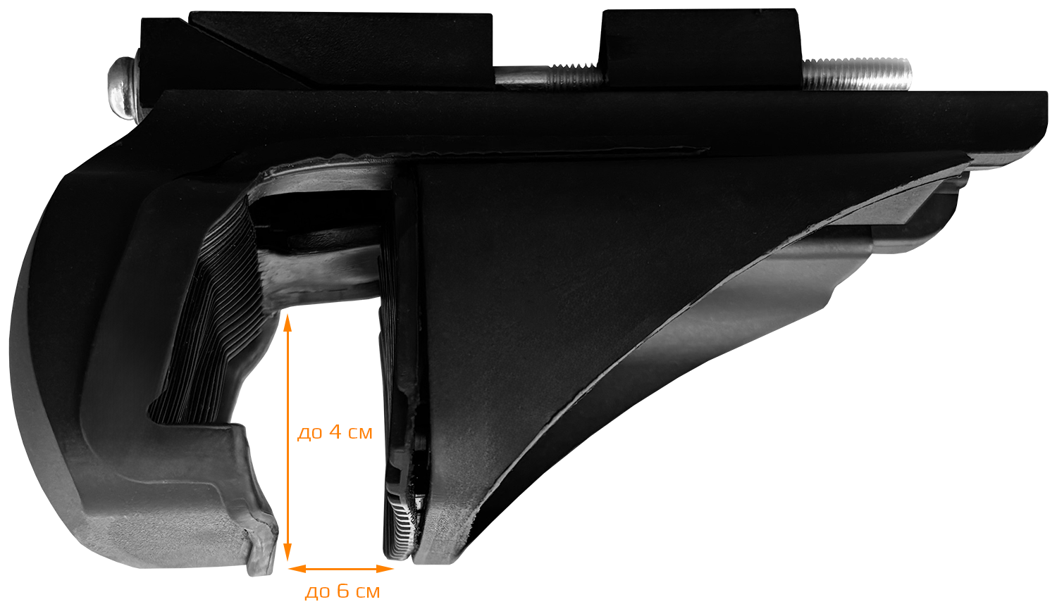 Купить CARCAM ROOF RAIL 1300 мм (CC8708) Black