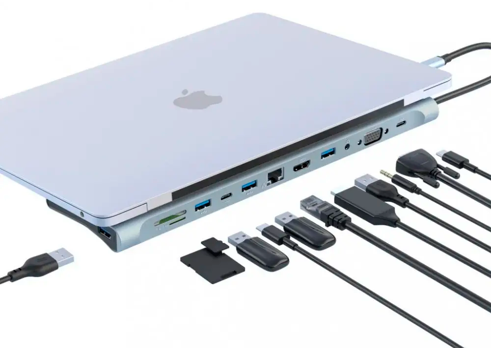 Купить XO 12-in-1 Multifunctional Docking Station (XO-HUB010)