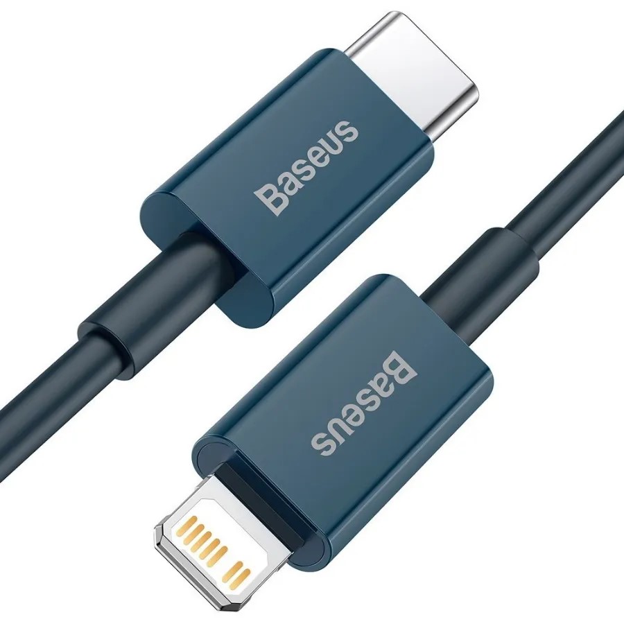 Купить Baseus Superior Series Fast Charging, Type-C - Lightning, 20W, 1 м, Blue (CATLYS-A03)