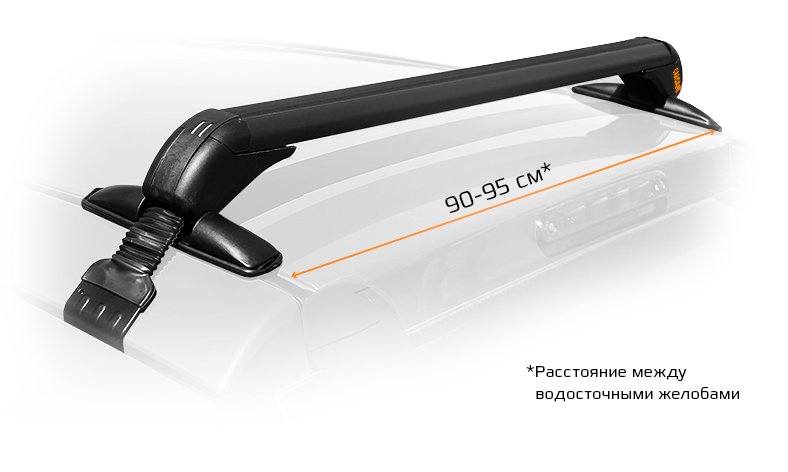Купить CARCAM ROOF RAIL 820 мм (CC8701) 