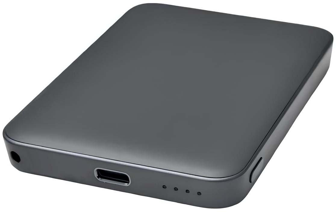 Купить Xiaomi Ultra-thin Power Bank with Built-in Cable 5000W 22.5W (PB0522S) Night Shadow Gray
