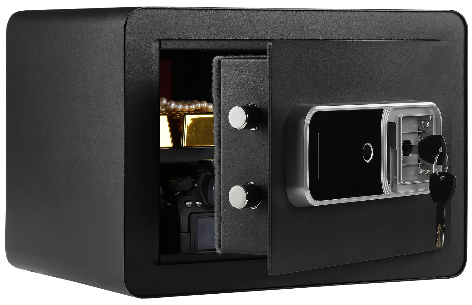 Купить CARCAM Smart Fingerprint WIFI Safe Box (CC25FDH) Black