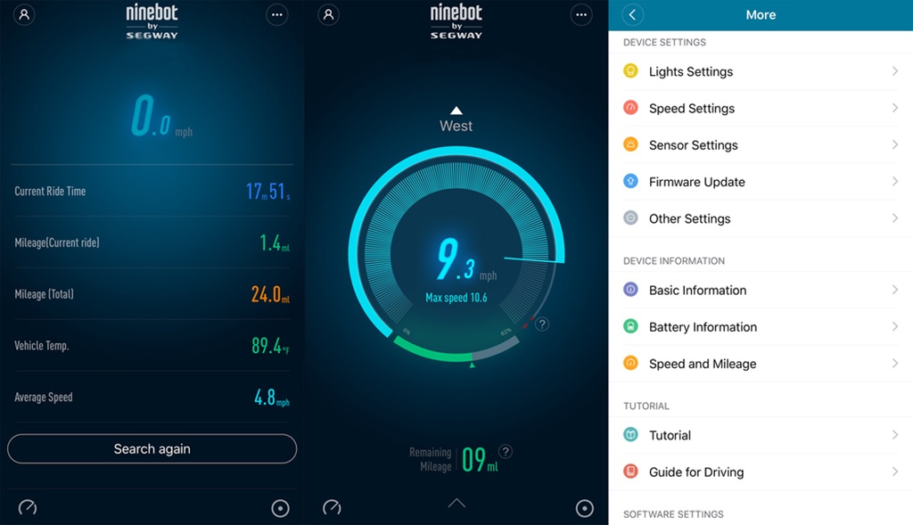  Ninebot by Segway KickScooter Es4 - приложение для Android и ios