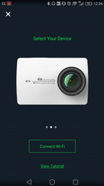 Экшн-камера YI 4K Action Camera - Приложение для Android и iOS