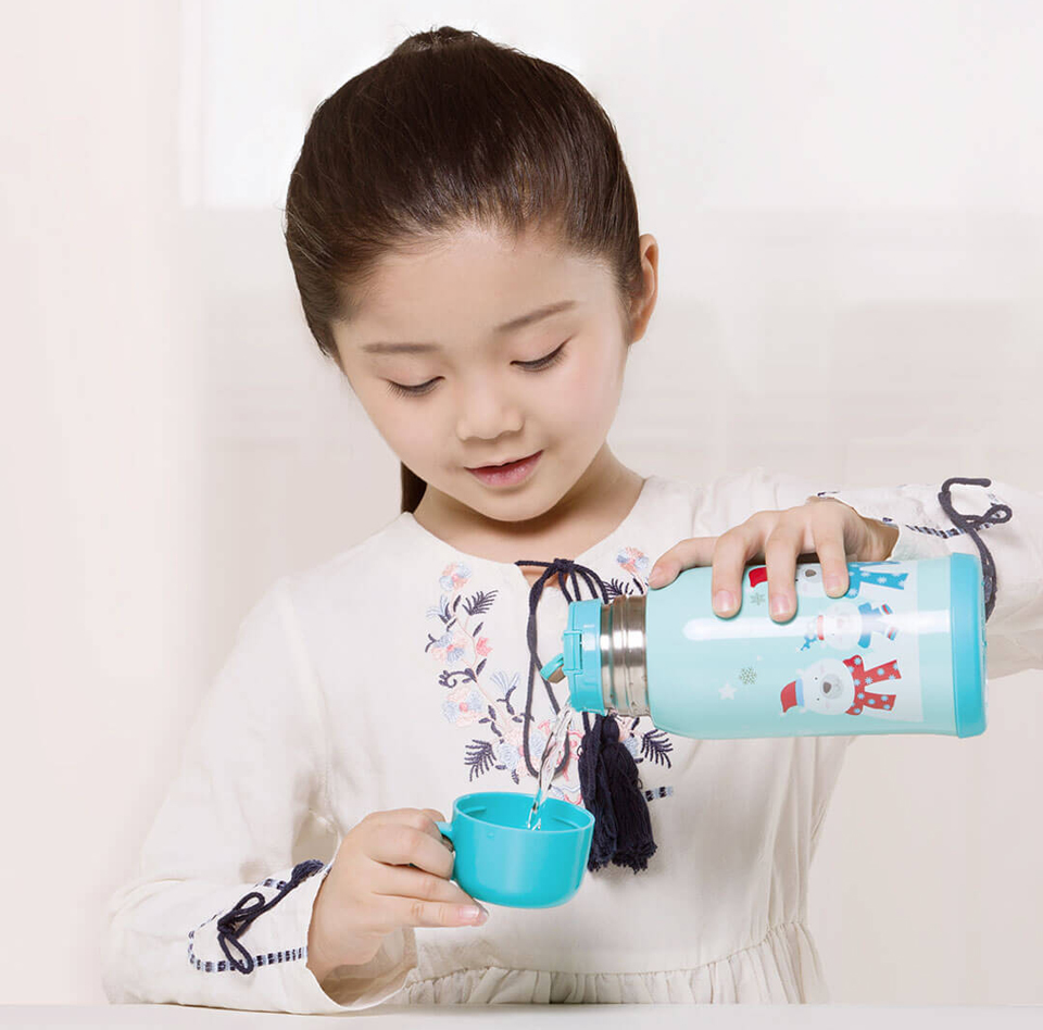 Детский термос Xiaomi Viomi Children Vacuum Flask 590 ml – вакуумный термос объемом 590 мл для детей.
