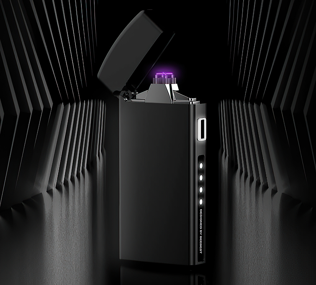 Электронная зажигалка Xiaomi Beebest L200 Black 10.jpg