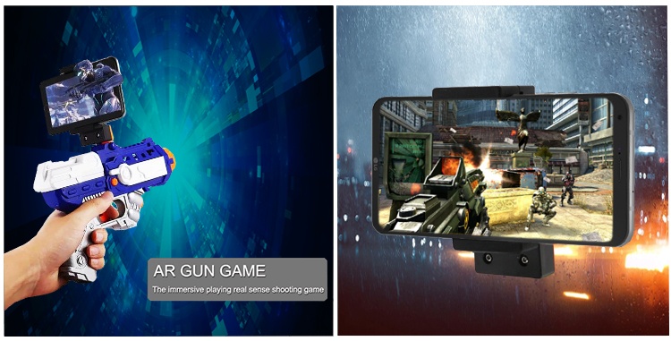 Пистолет дополненной реальности Intelligent ar gun AR82-1 Blue