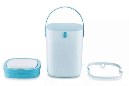 Купить Xiaomi Ninestars Foot Sensor Trash Can 12L  (DZT-12-36SJT) Blue