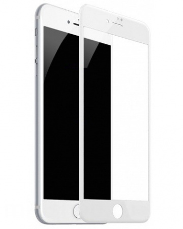 Купить Защитное стекло для iPhone 7 Plus / 8 Plus 5D 0.3mm без упаковки белый