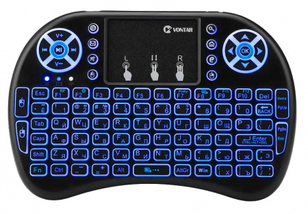 Купить Vontar I8+ Wireless Keyboard 2.4GHz Air Mouse Touchpad Handheld for Android TV BOX Mini PC Lion ver.