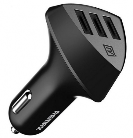 Купить ЗУ авто RCC304 3USB 2A черный REMAX