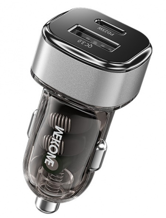Купить Wekome Car Charger PD30W+QC3.0 (WP-C45 ) Brown