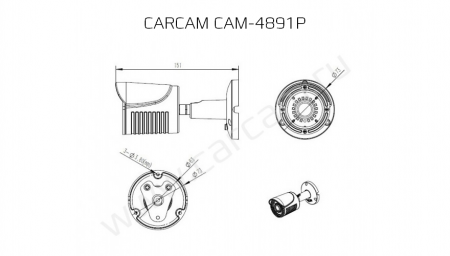 Купить CARCAM CAM-4891P