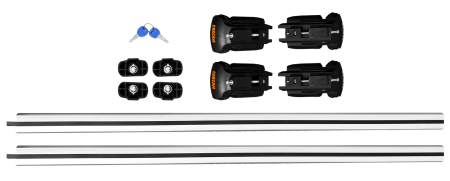 Купить CARCAM ROOF RAIL 1300 мм (CC8708) Silver