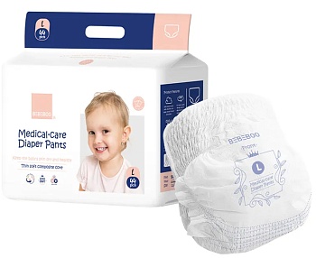 Bebeboo Medical Care Diaper Pants L 9-14kg (44 Pcs)