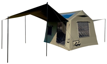 Купить Tourus Inflatable Camping Tent 300×270×220cm Navy Green TS-IT07